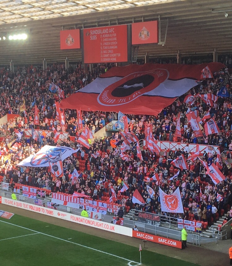 Sunderland fans hoping for promotion