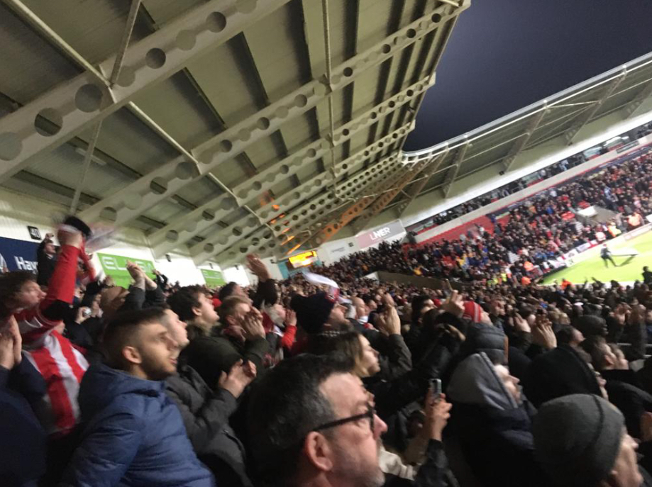 Doncaster 1 Sunderland 2 and 4000 plus travelling fans