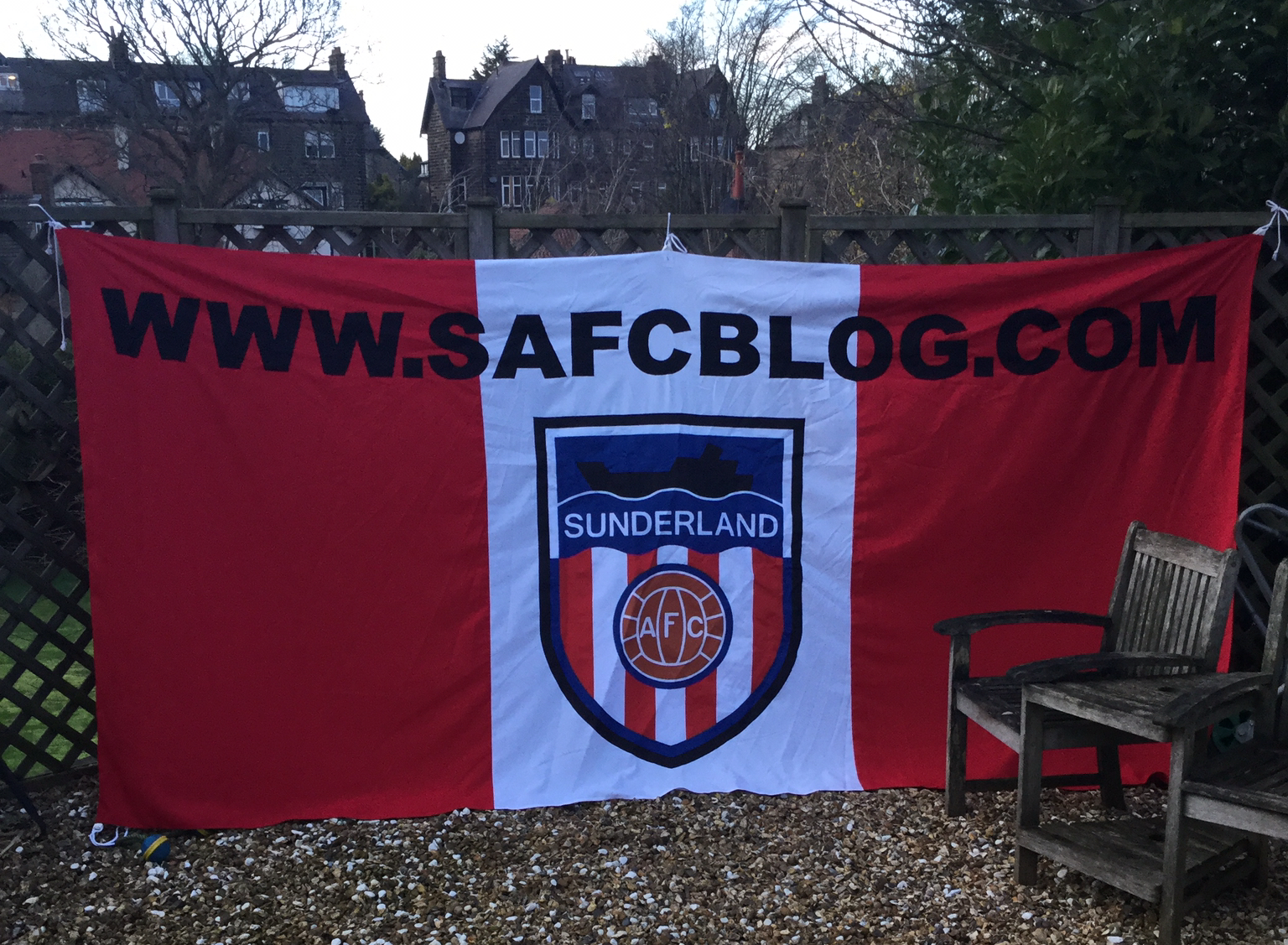SAFC Blog flag number 2