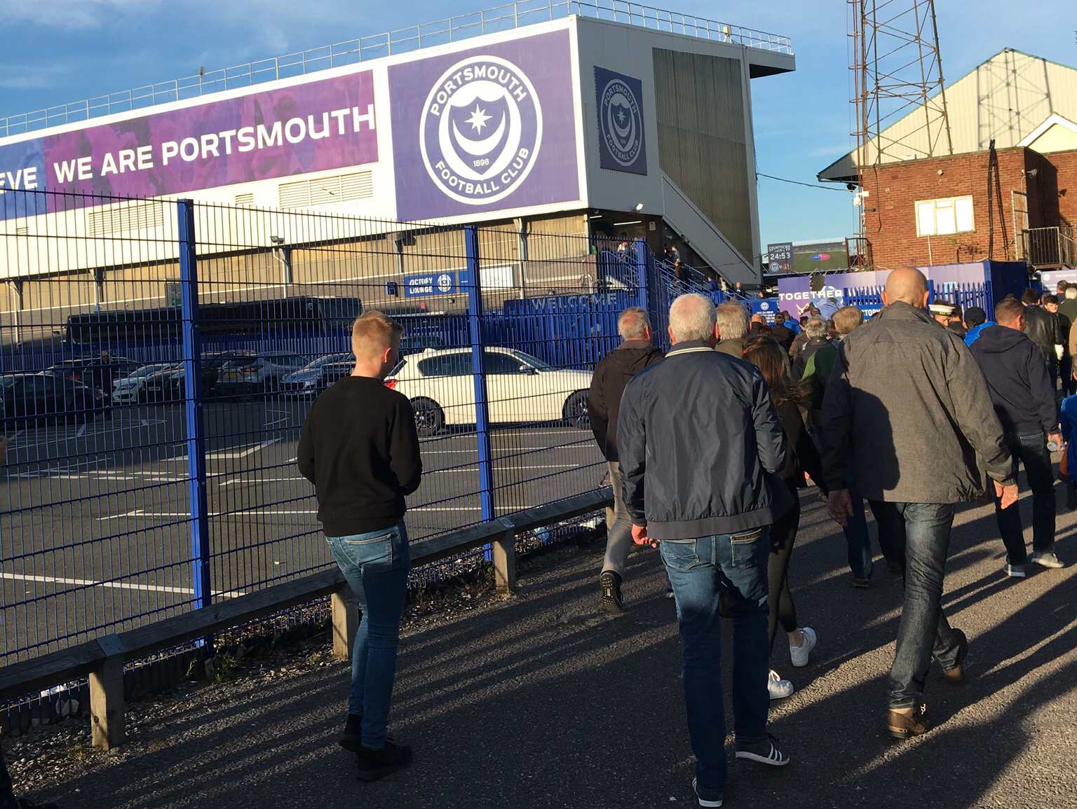 Fratton Park for Portsmouth v Sunderland 2nd leg play off semi final
